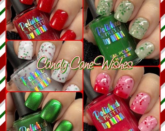 Candy Cane Wishes-Nail Polish Collection