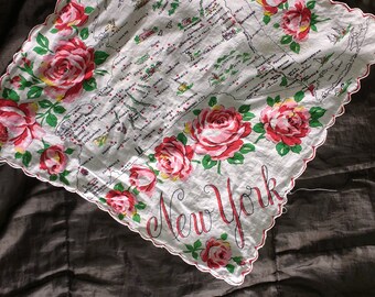 Three Vintage Handkerchiefs