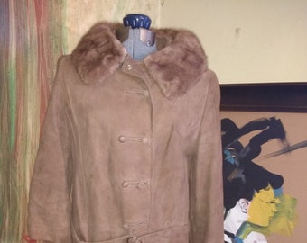 1960s. Highlander, Suede Coat, Mink Coat