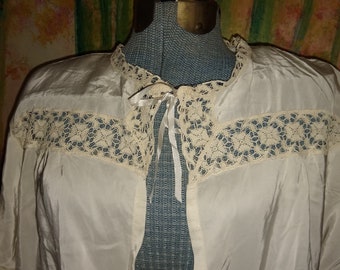 Handmade lace, Chemise, Corset Cover