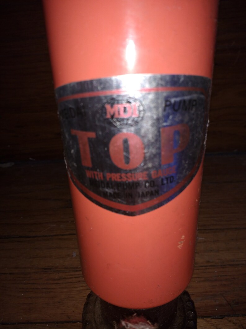 Funky Vintage Bicycle Pump