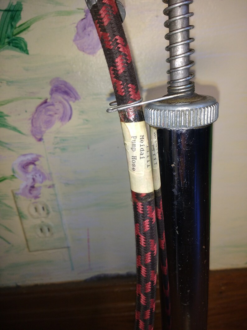 Funky Vintage Bicycle Pump