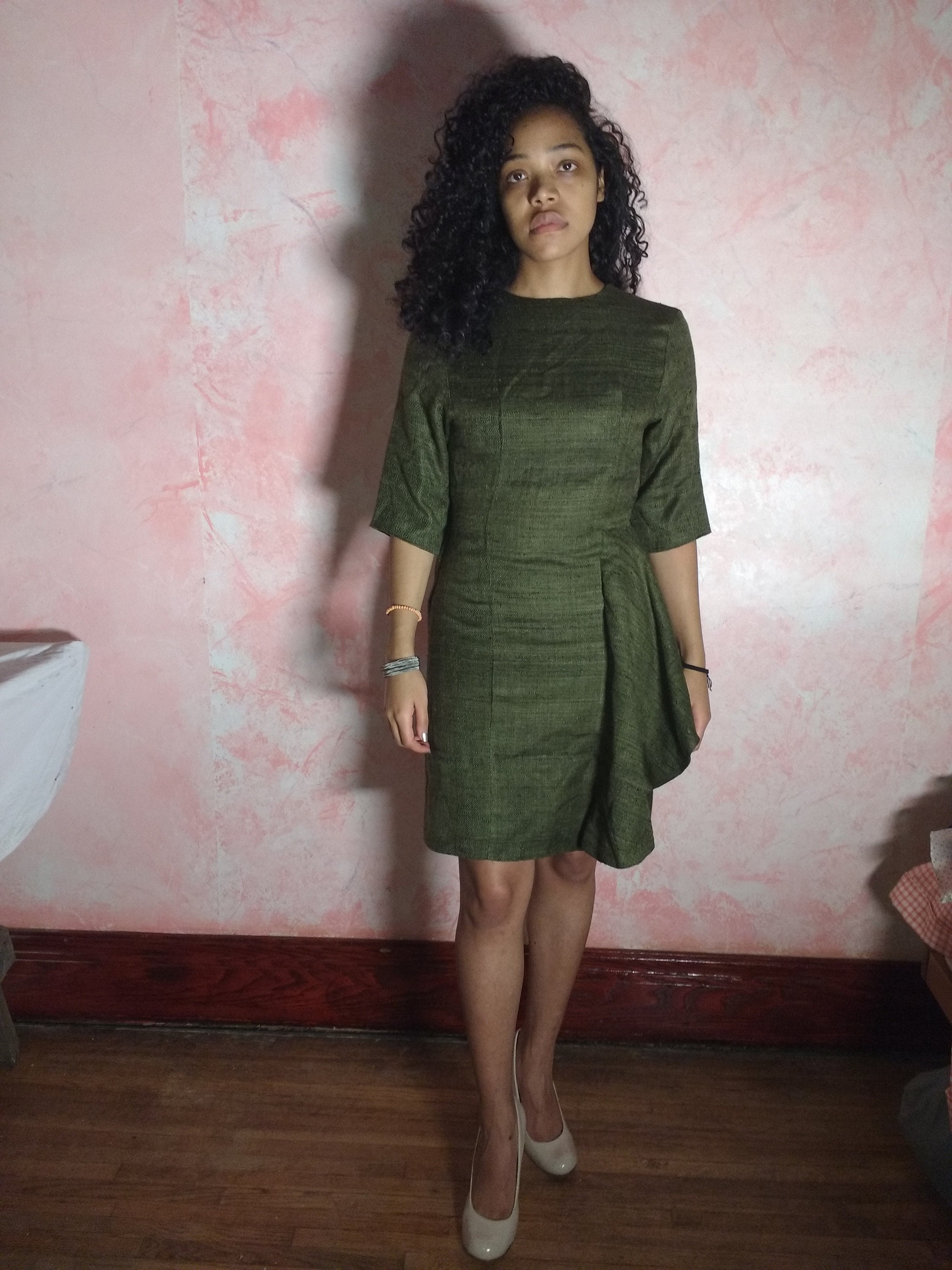 Woodland Green Dress - Etsy