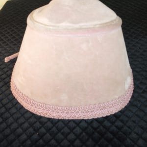 Pink Velvet Bonnet