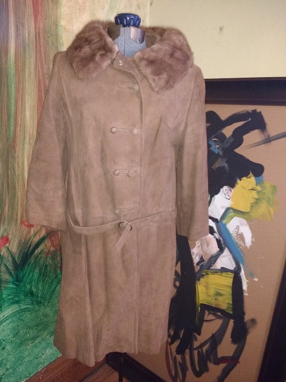 1960s. Highlander, Suede Coat, Mink Coat