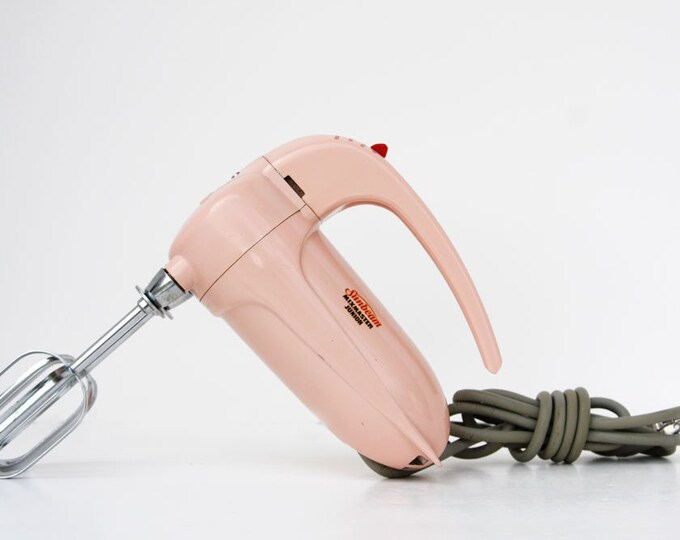 Retro Pink Sunbeam Mixmaster Junior Hand Mixer Etsy
