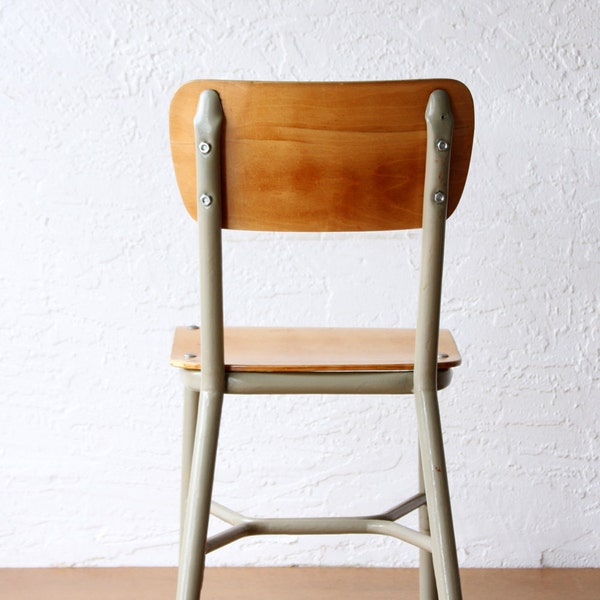 Vintage Child's School Chair - Vintage Chair - Back to School - Nursery Decor