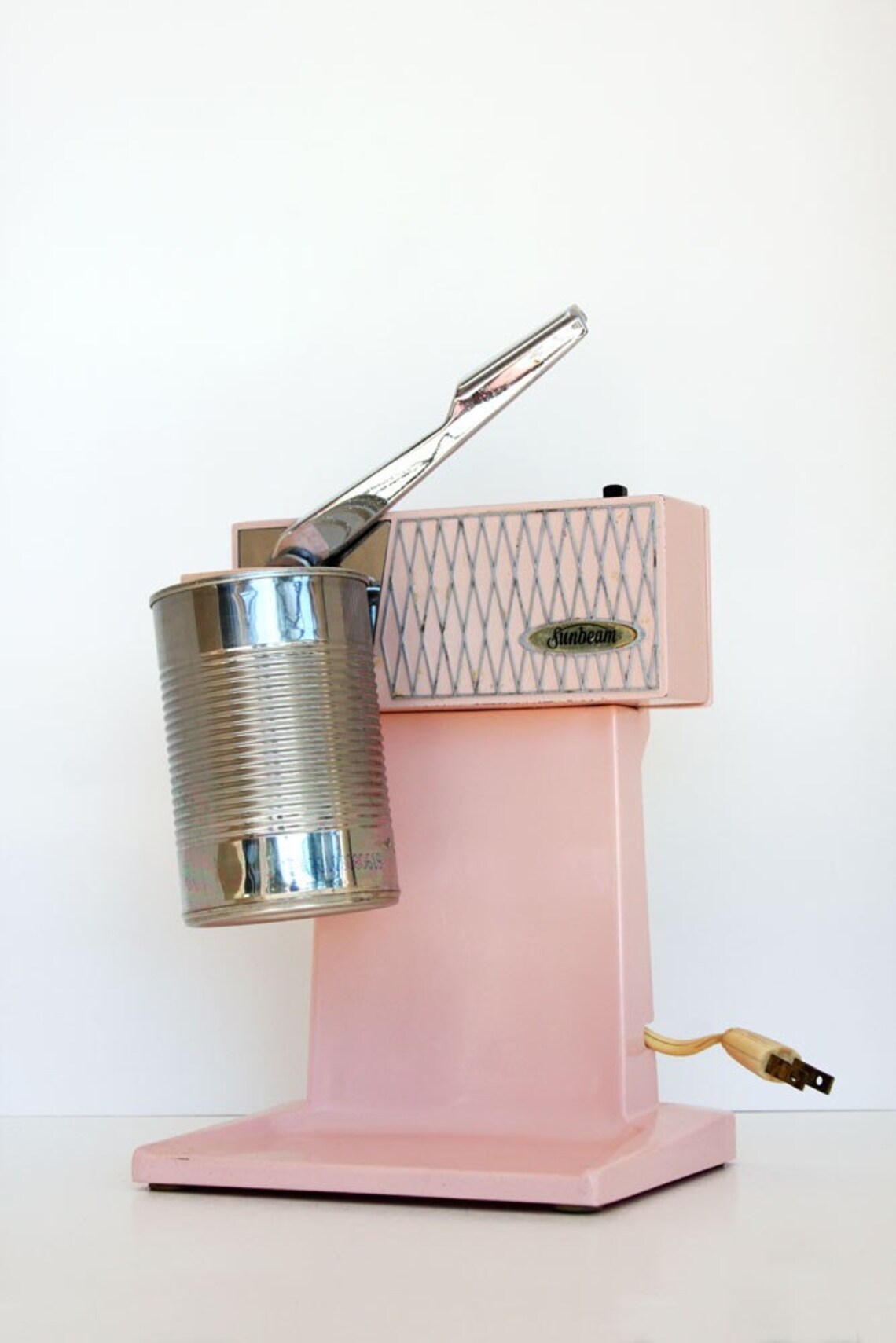 Retro Vintage Pink Sunbeam Electric Can Opener Etsy