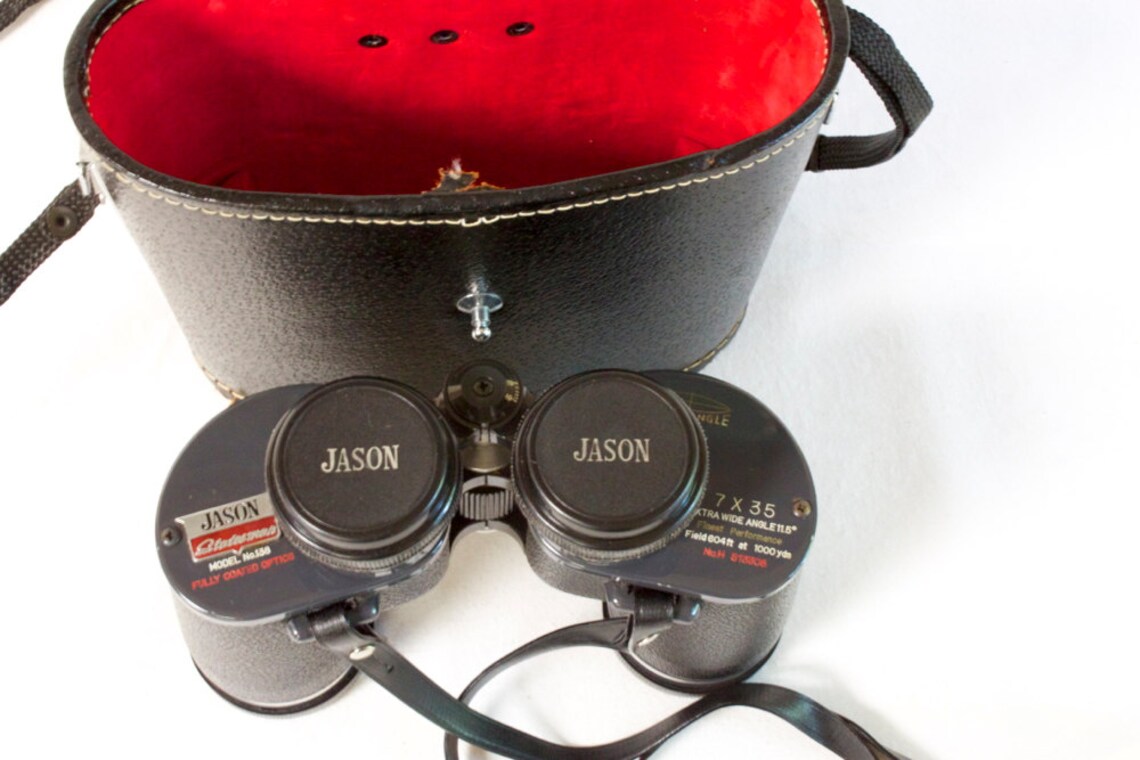 Vintage 1970s Jason Statesman Binoculars Model no 138 7x35 Etsy