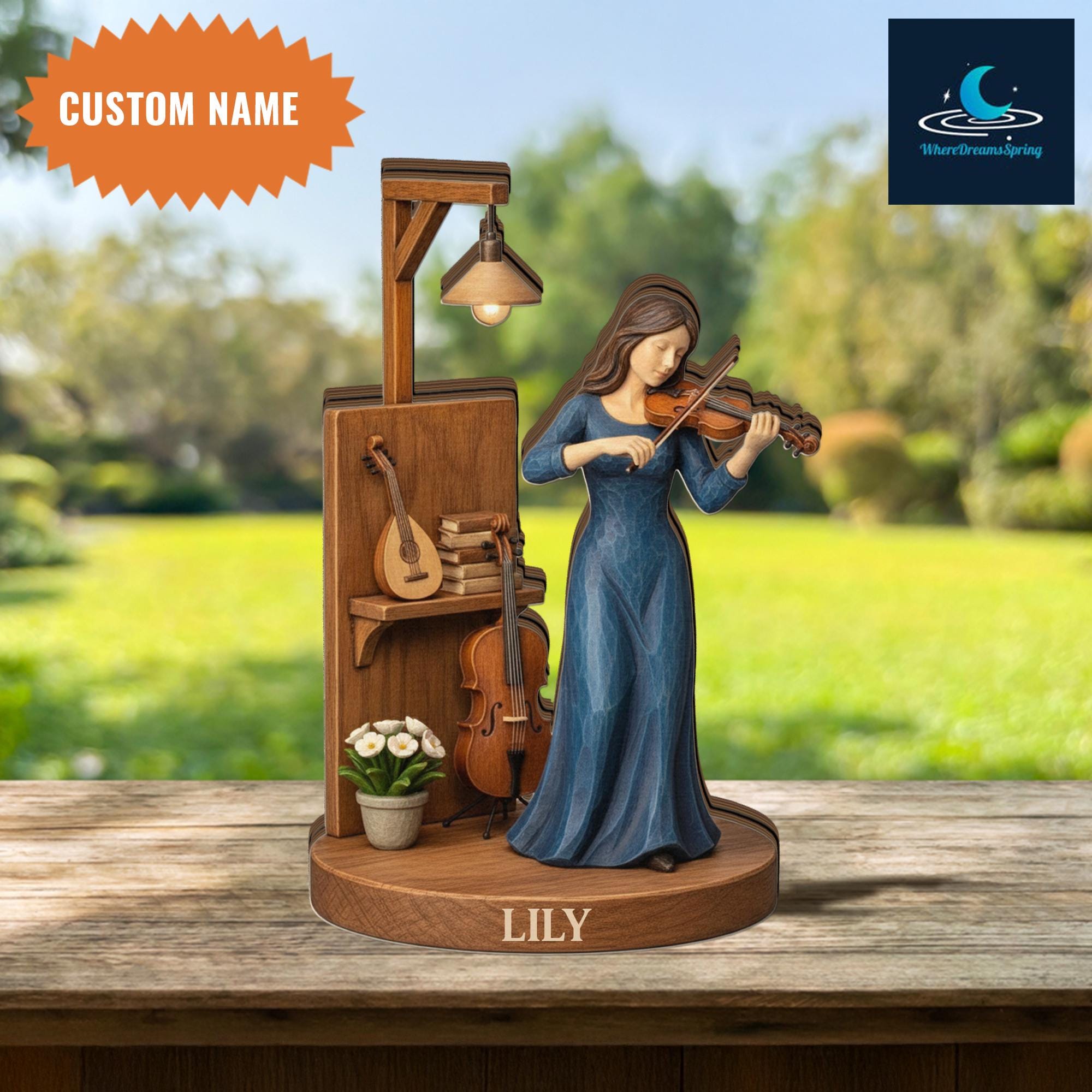 Porcelain Violin - Etsy Finland