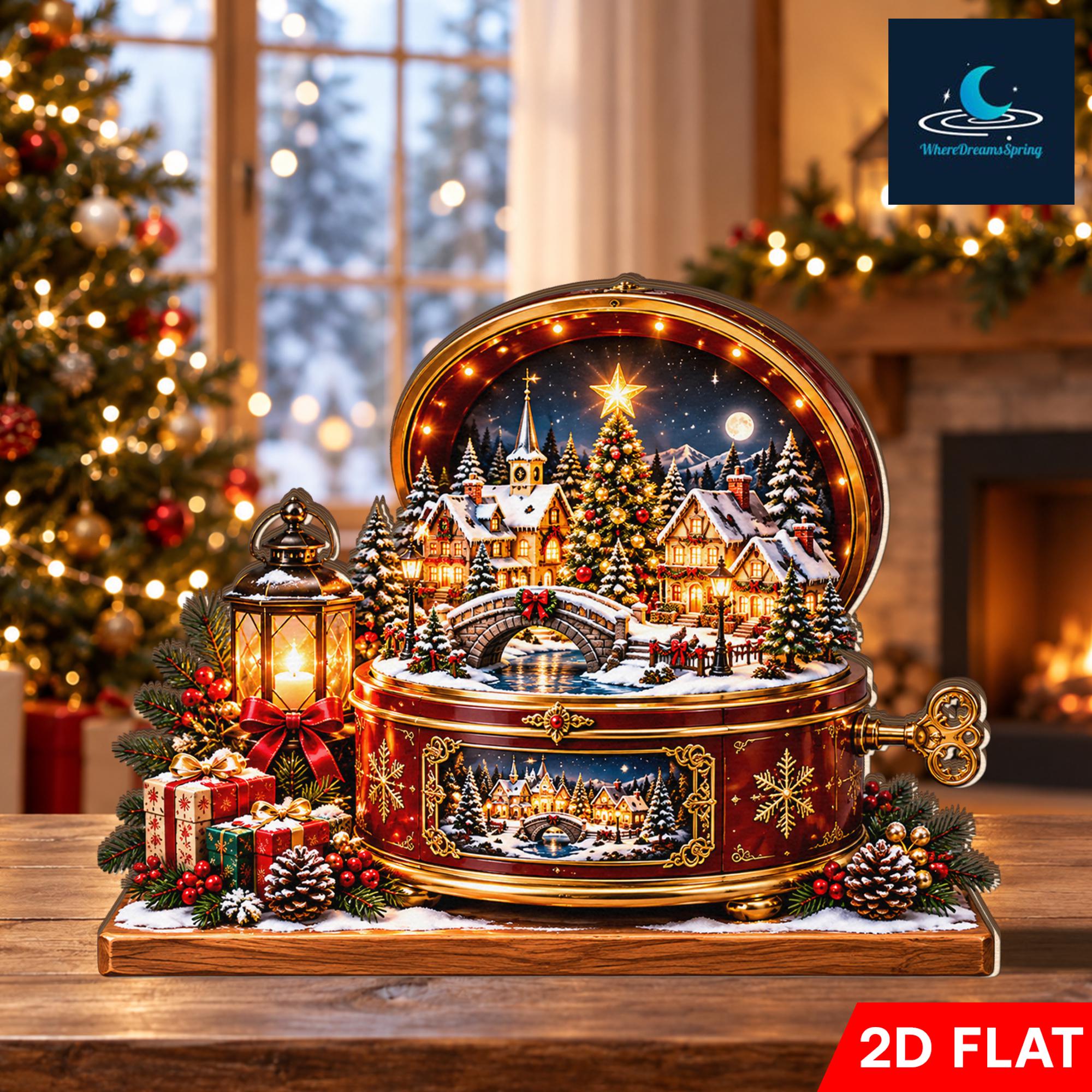 【未使用】Mr.ChristmasオルゴールANIMATED MUSICBOX Mr. Christmas Music Box - Etsy Canada