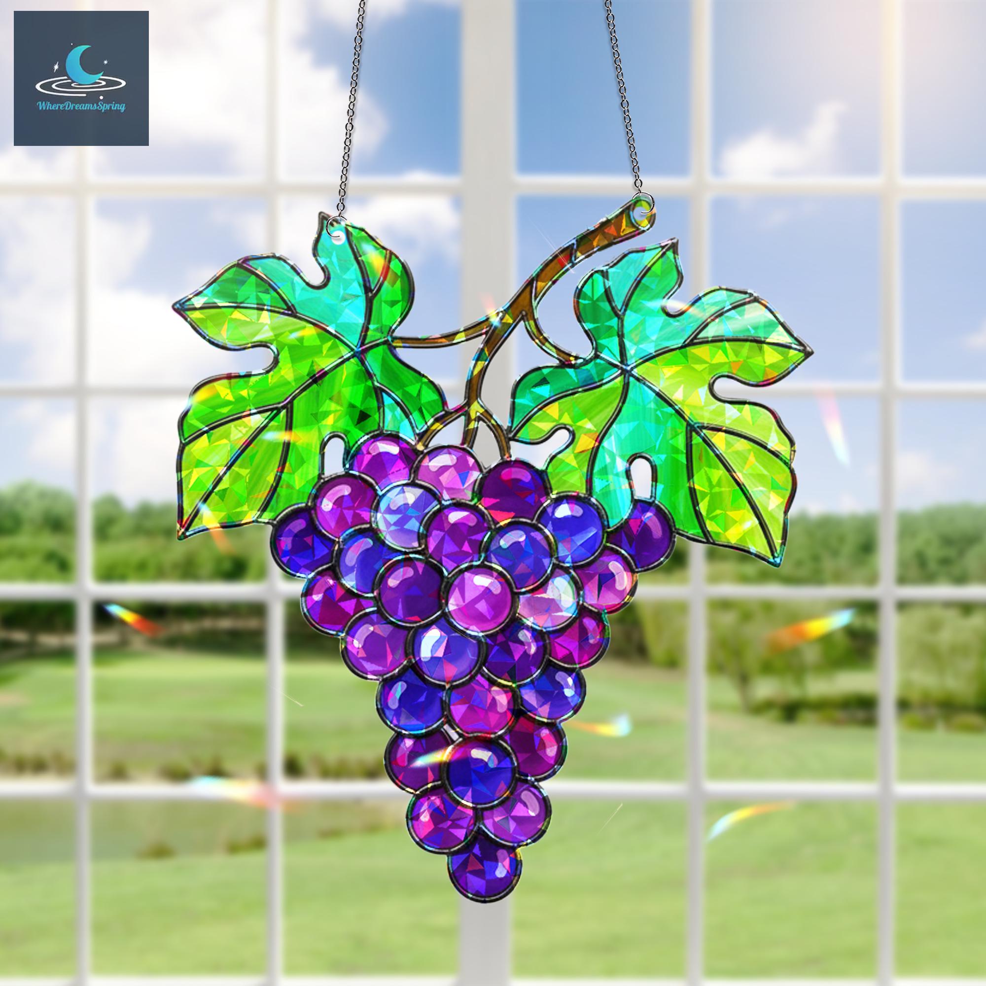 Wine bottle stained glass - Etsy 日本