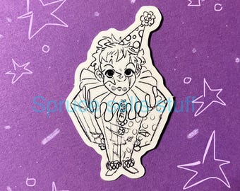 Silly Little Guy Vinyl Sticker 1.9"