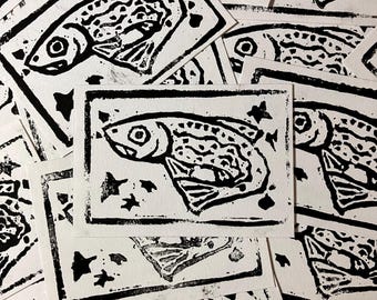 Rainbow Trout Print (Read Description!)