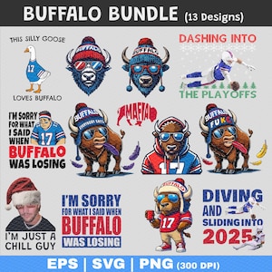 Buffalo Bills png | Fußball Designs | Geldscheine Mafia Fans | Trending Virale Bilder | Josh Allen Fans | NFL Playoffs svg | 2025 Fußball
