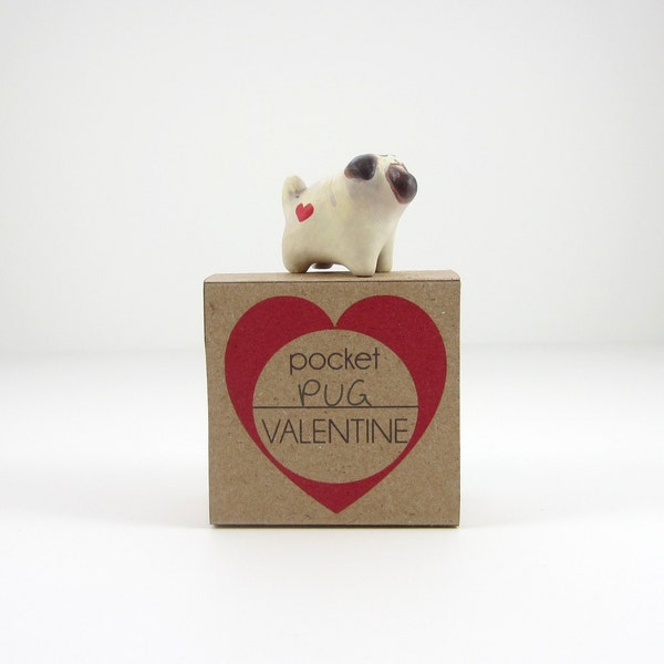 Pug pocket valentine totem