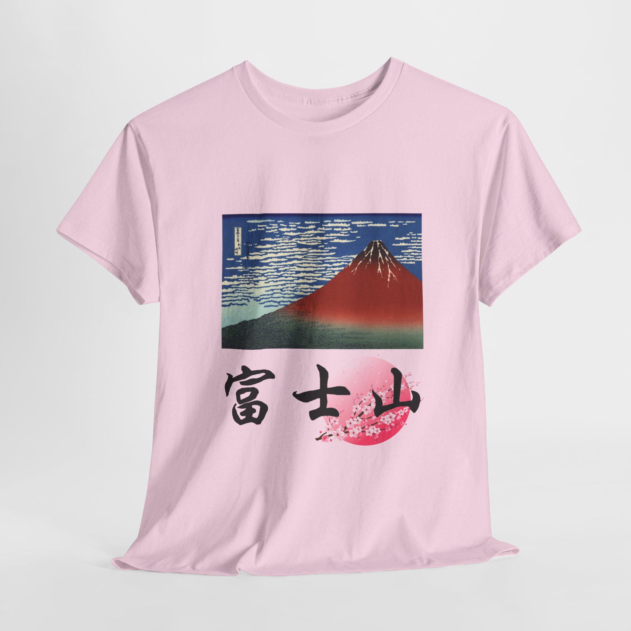 T-Shirt Japonais Kimono Sakura Ukiyo-e Vintage - Art Fleur De Cerisier Kuniyoshi - Streetwear Asiatique
