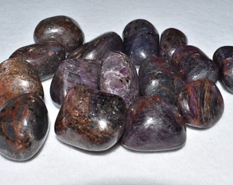 Ruby Natural Tumbled Stone Crystal Chakra Healing Romantic Love 1 Medium Large