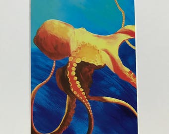 ORANGE OCTOPUS