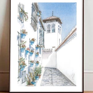 Acquerello L'Albaicin, Granada