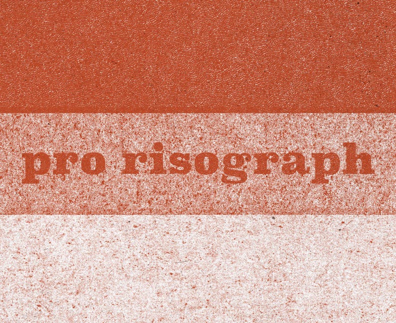 Pack diario retro para Procreate / Pinceles vintage, semitonos, kit de dibujo Risograph, plantilla de papel imagen 3