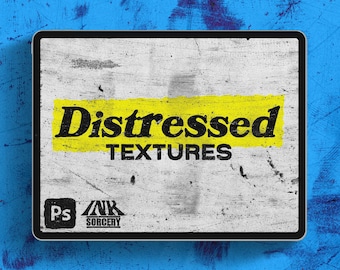 Kit de texturas desgastadas para Photoshop: Pinceles de superposición grunge