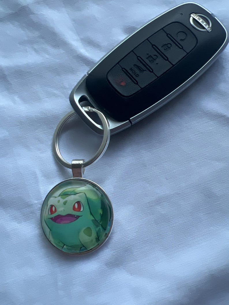 Pokémon Bulbasaur Keychain Pendant - Etsy