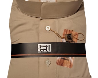 Men's Saudi Style Al Aseel Thobe by Best Fashion llc