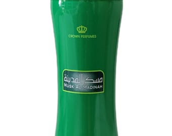 Musk Al Madinah deodorant /Body Spray (unisex ) by Al Rehab