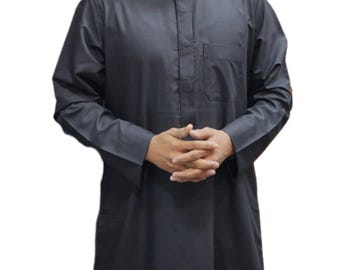 Men's Thobe Saudi Style Quality Fabric Material