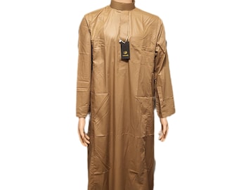Men's Saudi Daffah Style Arabian Premium Thobe