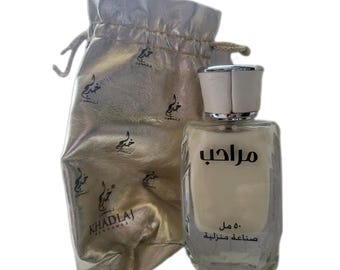 Marahib Mishbat 50 ml Perfume Spray Alcohol Free By Khadlaj