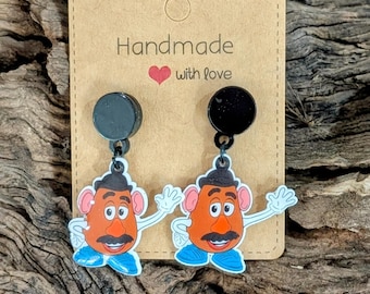 Mr Potato Head Earrings, Toy Story-Inspired Jewellery