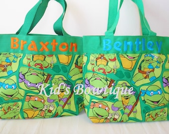 Personalized TMNT Bag - Turtle Bag