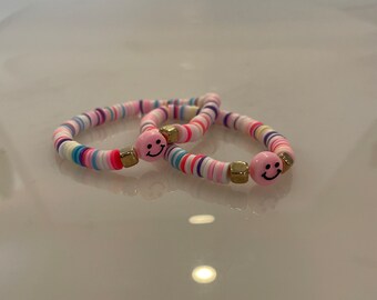 Bubble Gum Clay Bracelet