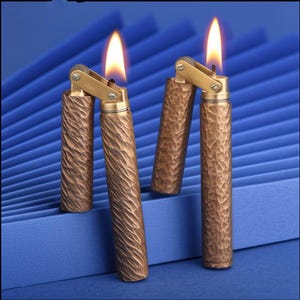 Stick Lighter Compact Lighters Unique Lighter Cool Lighters Feuerzeug Copper