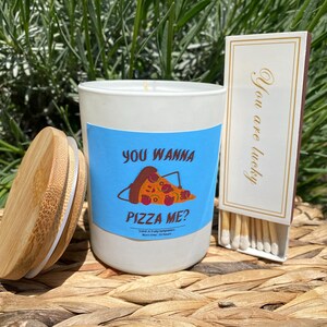 Pizza Funny, Funny Candle Gift For Best Friend, Funny Candles, Best Friend Gift Ideas, Gifts For Her, Soy Candle, Holiday Gift Idea