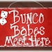 see more listings in the Bunco Wood Signs section