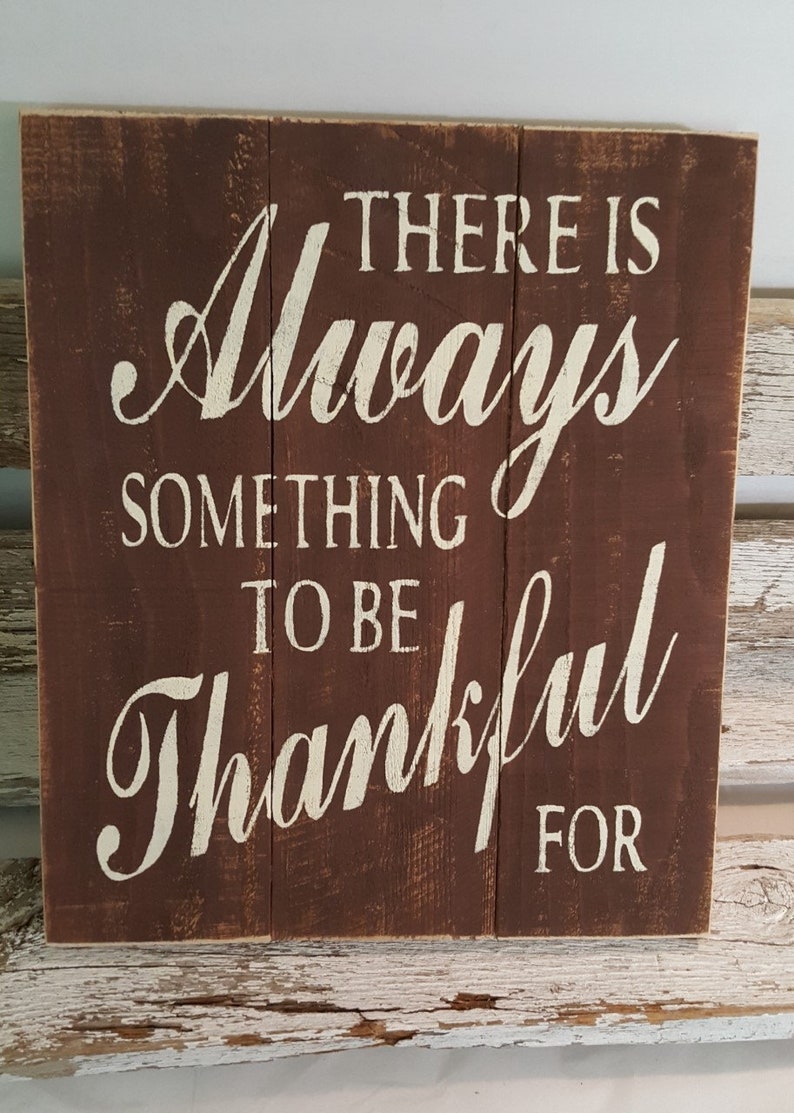 There is Always Something to Be Thankful for Pallet Wood 12 | Etsy