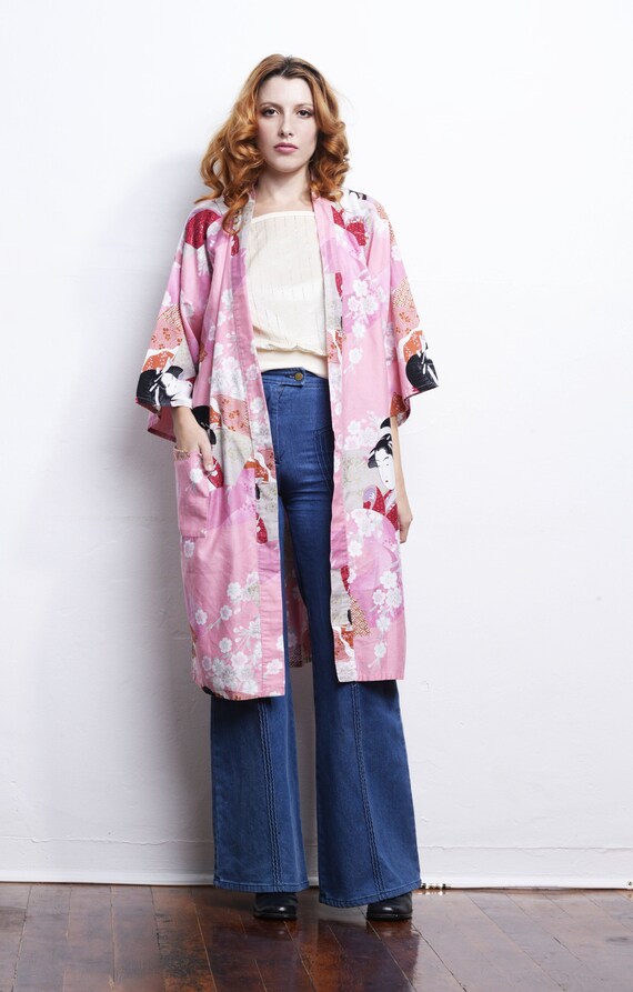 Cherry Blossom Kimono One Size