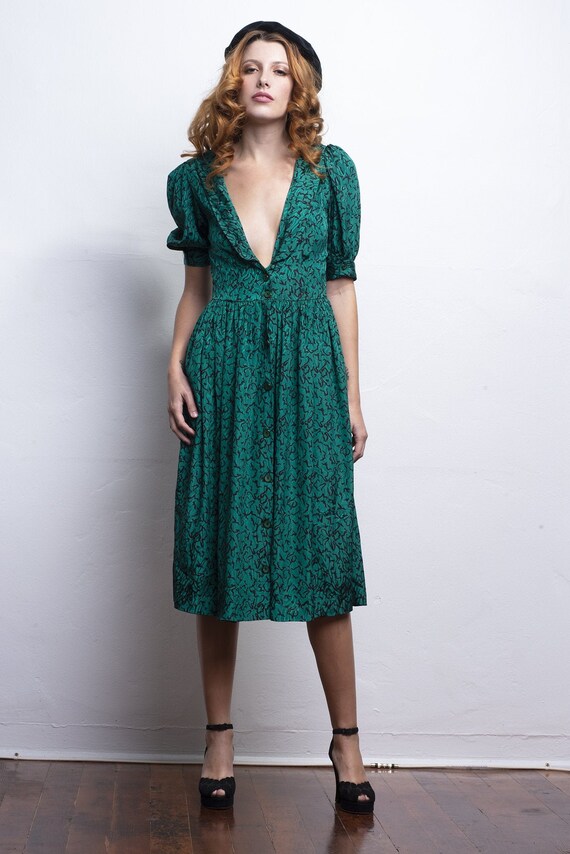 80s Party Time Dress 80s SMALL MEDIUM Cocktail Dre