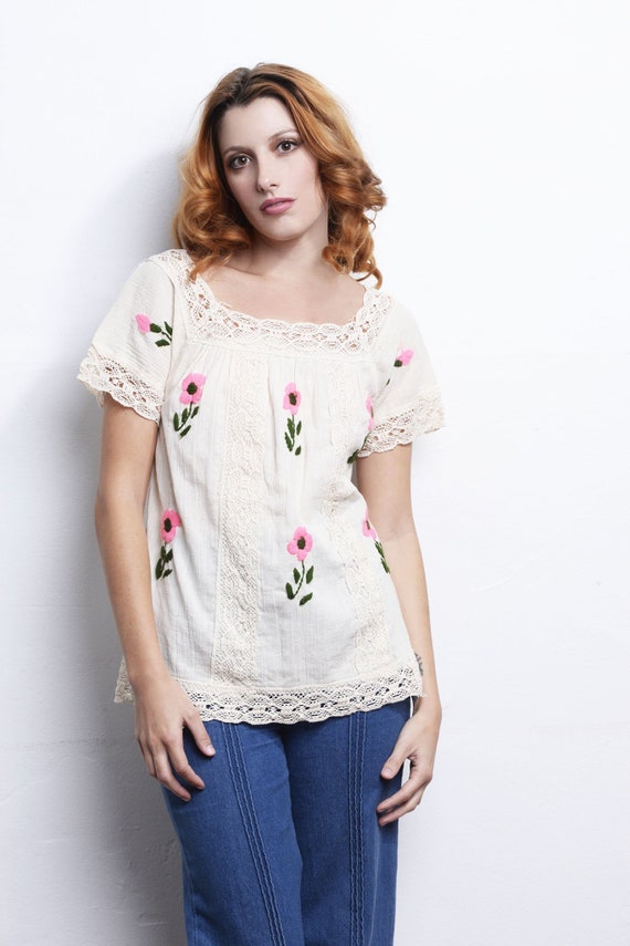 Vintage Embroidered Top