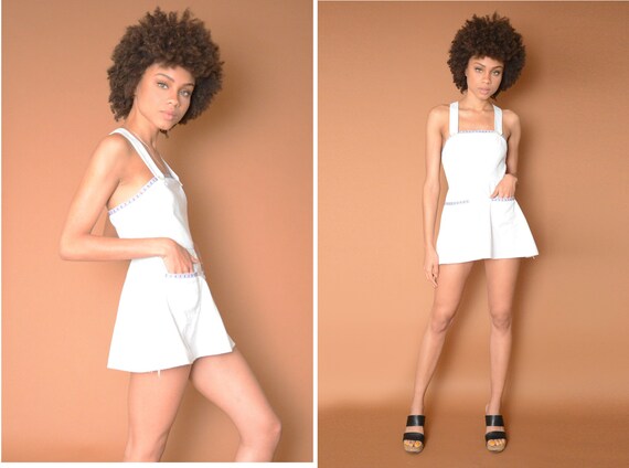 Vintage 60s Mini Jumper White