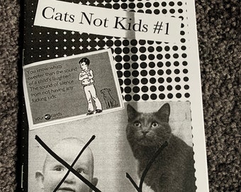 PDF-Cats Not Kids #1 per-zine - PDF digital copy