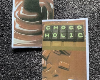 Chocoholic per-zine. Colour