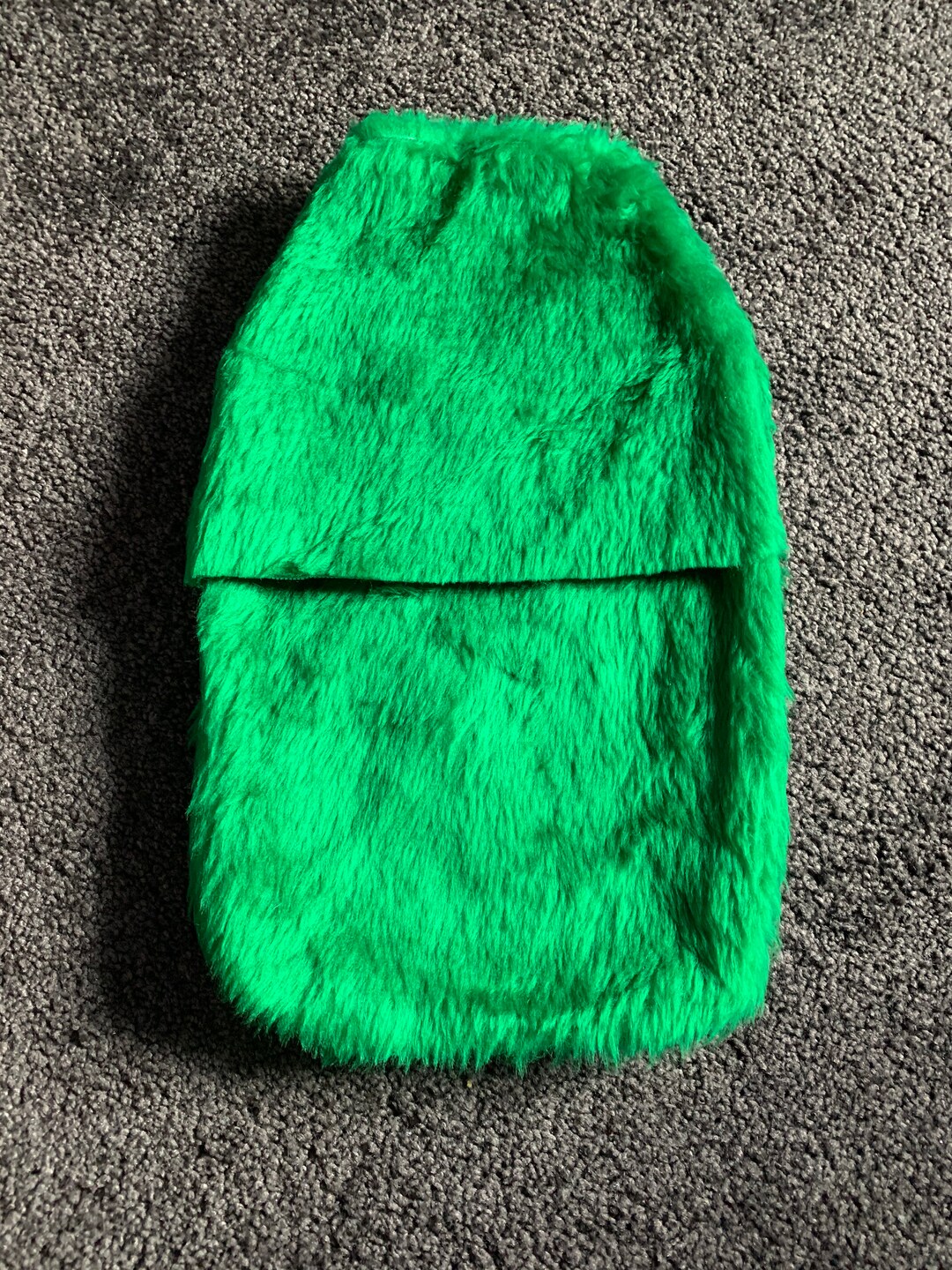 Hot Water Bottle Covers Faux Fur Green Etsy