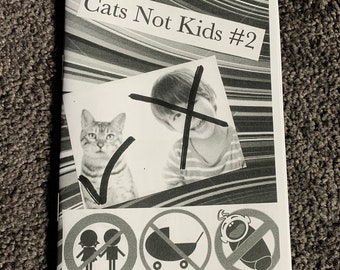 PDF-Cats Not Kids #2 per-zine PDF Digital Copy