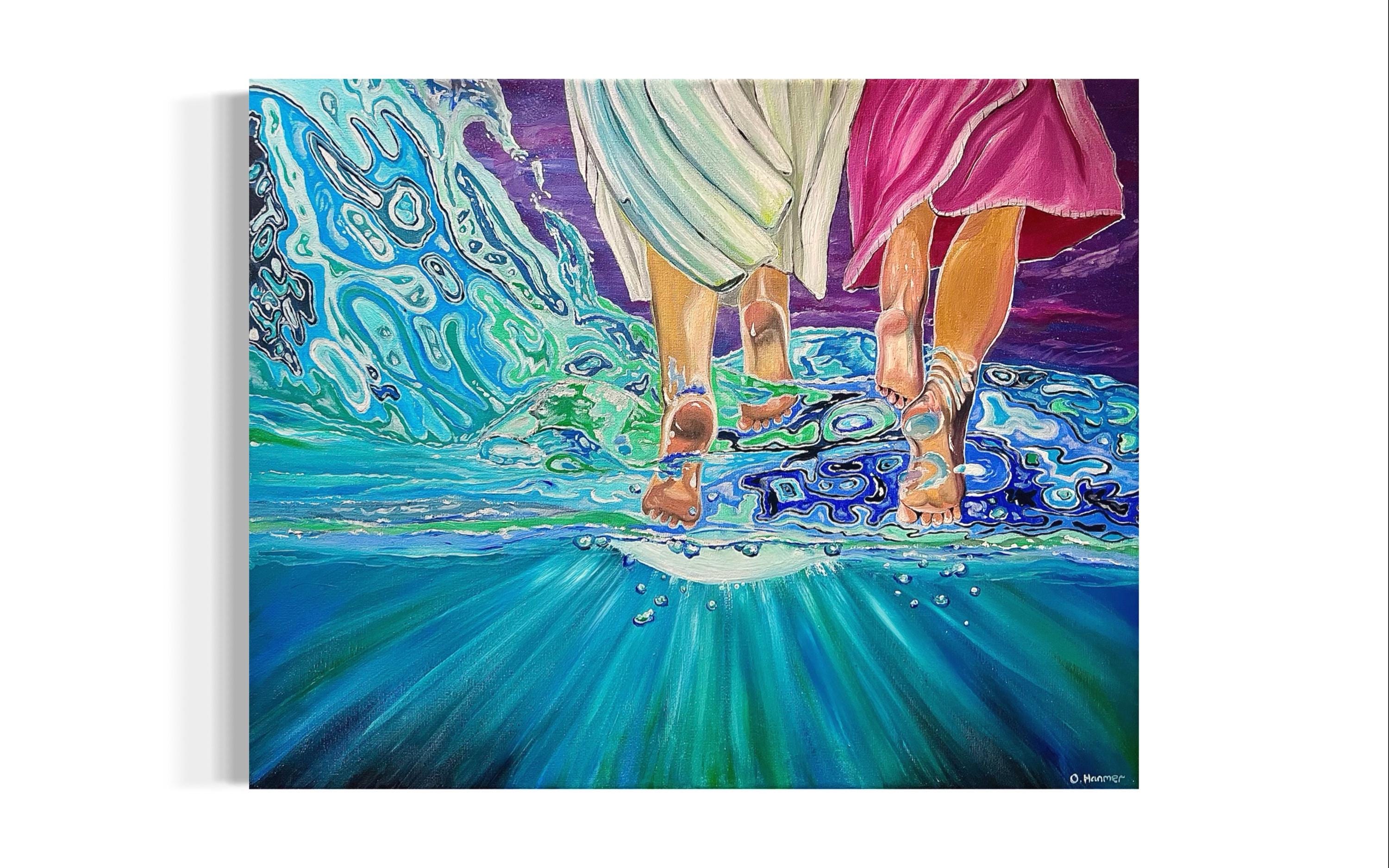 A3 Acrylic Painting - Etsy UK