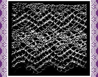 Knitted Lace Edgings Needlecraft Series 3 Set 8 Vintage knitting pattern circa 1905-1915