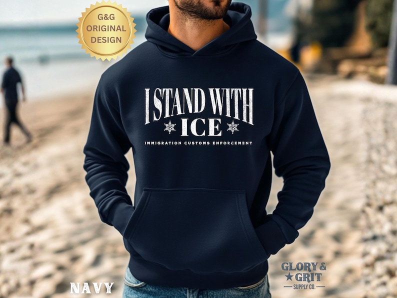 I Support Ice Shirt, Immigration & Customs Enforcement T-shirt ...